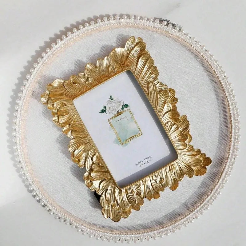 1PCS Resin Vintage Photo Frame European Style Photography Background