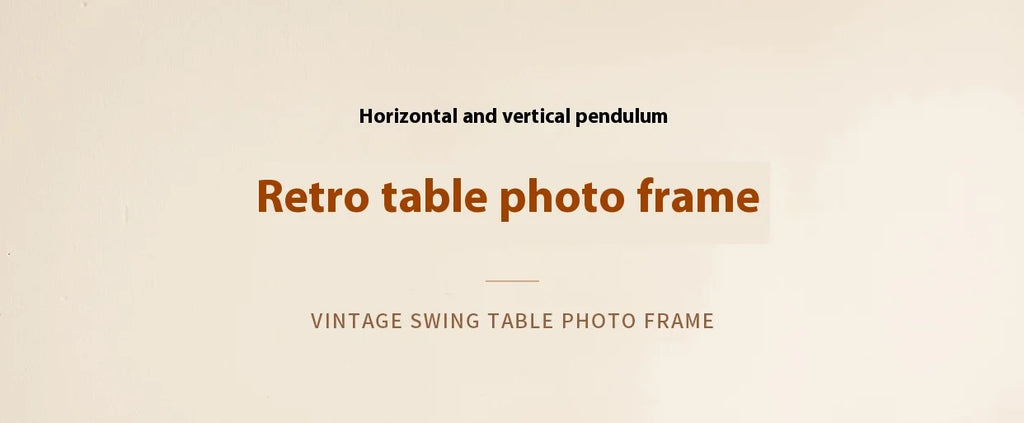 Wooden Photo Frame Stand for Kids, Picture Wall Hanging, Living Room Decor