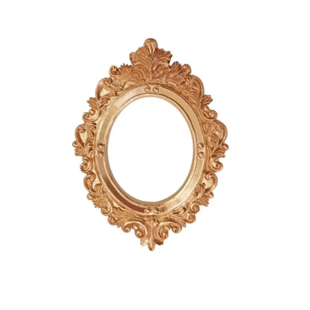 Wall Decoration Vintage Golden Retro Photo Frame