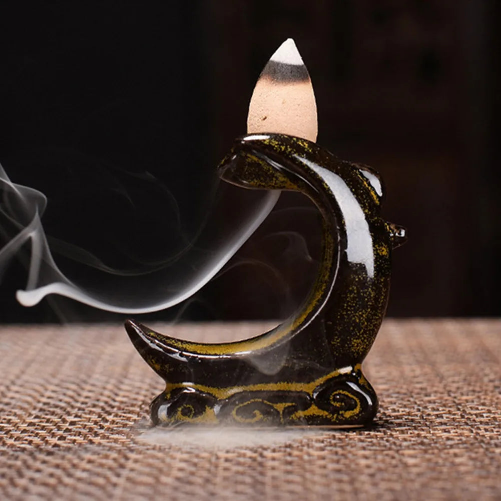 Waterfall Backflow Incense Burner Incense Fountain Incense For Home Decor