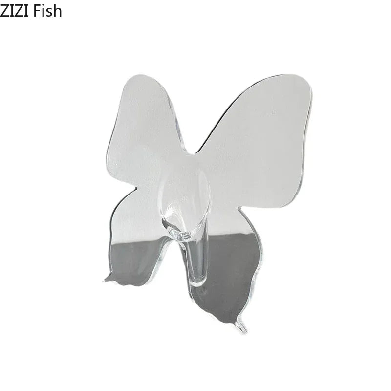 Creative Butterfly Vase Flowers Pot Desk Decoration Flower Arrangement