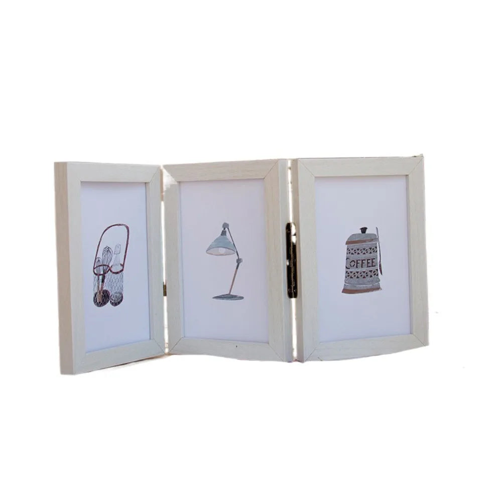 Home Decoration 6/7/8 Inch Photo Frame Stand Folding Creative Picture Frame