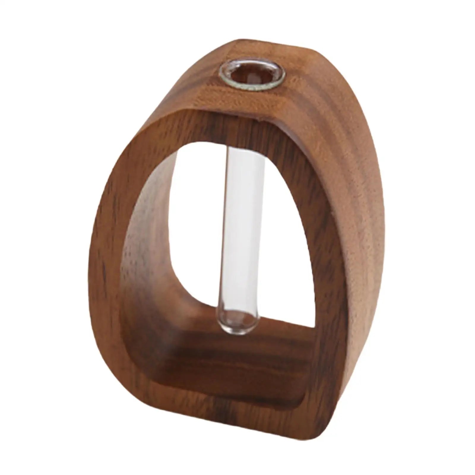 Wooden Glass Flower Vase Hydroponic Flower Hydroponics Water