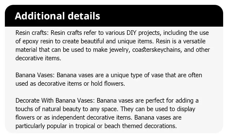 Banana Vase Resin Flower Vase Cute Banana Shape Tabletop Decorative Vase