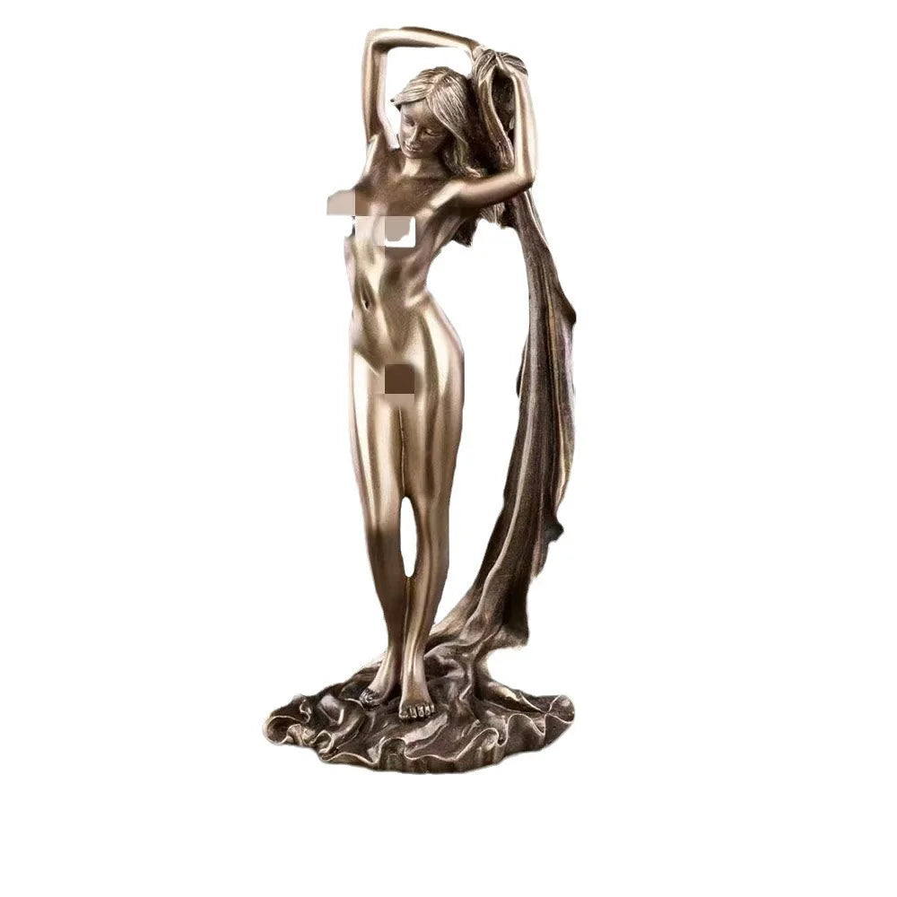 New Creative Resin Goddess Home Decor Living Room Desktop Resin Crafts Sculpture Ornament