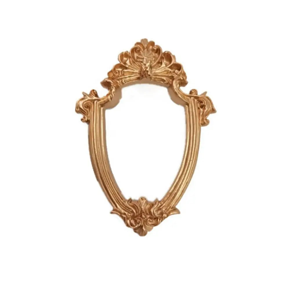 Wall Decoration Vintage Golden Retro Photo Frame