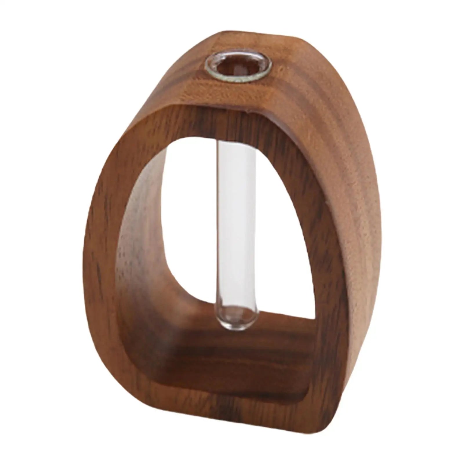 Wooden Glass Flower Vase Hydroponic Flower Hydroponics Water