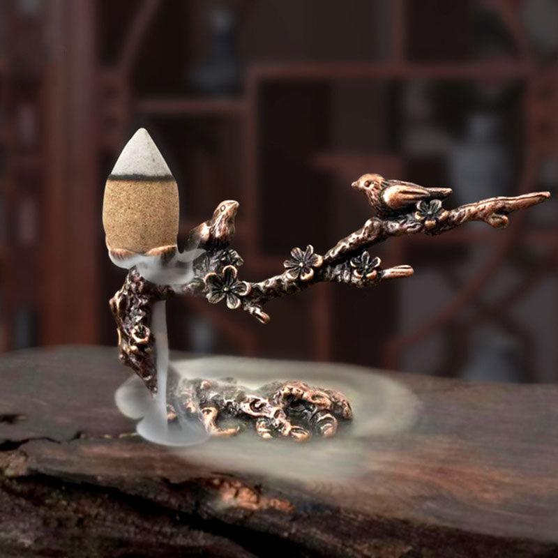 Incense Burner Aroma Burner Creative Lotus Bunrer Cones Backflow Incense Holder
