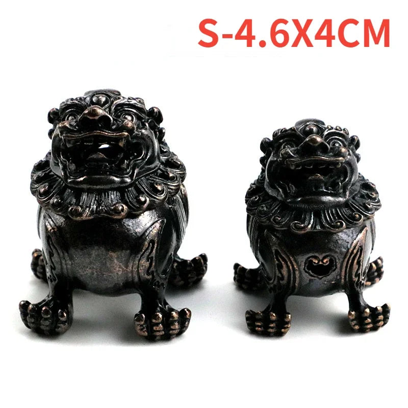 Buddhist Utensils Incense Burner Lotus Incense Censer Archaic Copper Alloy Sandalwood House Furnishings Home Office Decoration