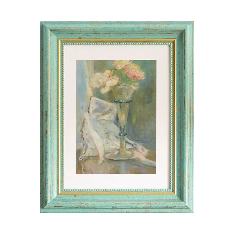 Wooden Photo Frame Stand for Kids, Picture Wall Hanging, Living Room Decor